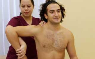 Плечелопаточный периартрит: лечение в домашних условиях