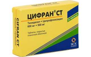 Цифран СТ (Cifran CT) таблетки. Инструкция по применению, цена, отзывы