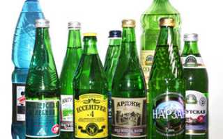 Названия щелочных минеральных вод: состав известных марок и список