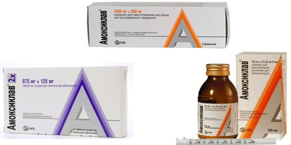 Амоксиклав. Инструкция по применению: таблетки, суспензия взрослым и для детей. Цена, аналоги